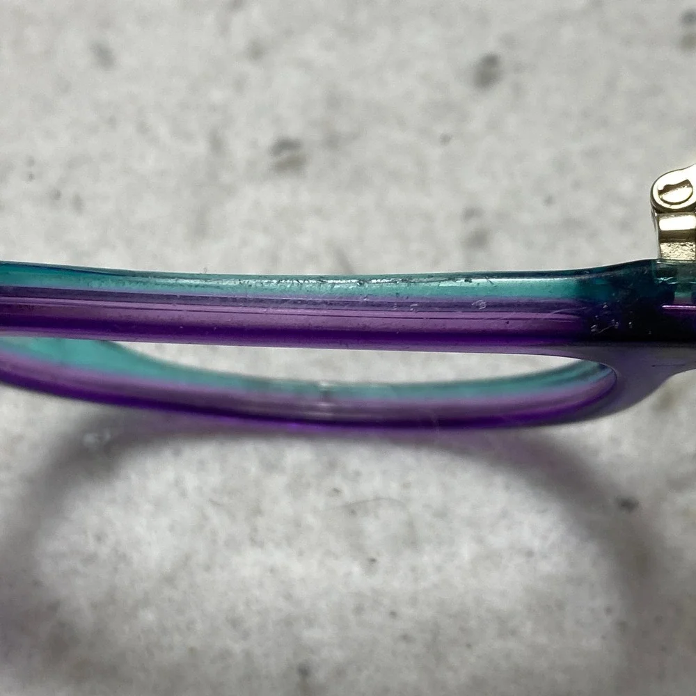 Ray-Ban RB 1642 3997 Eyeglasses Kids Purple Teal  Square Frames 48mm